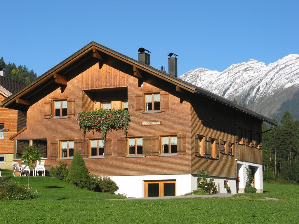 Haus Felder Schoppernau Lägenhet Exteriör bild