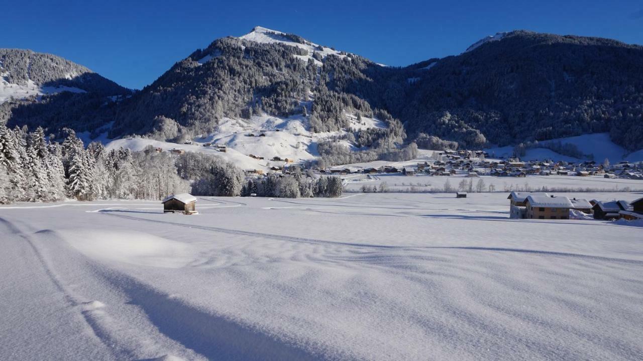Haus Felder Schoppernau Lägenhet Exteriör bild